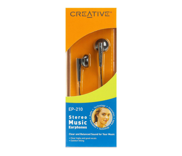 Creative EP-210 (czarne) - 22697 - zdjęcie 2